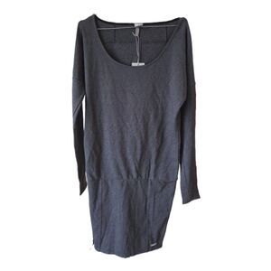 Brand New Bench Dark Gray Long Sleeve Athletic Dress